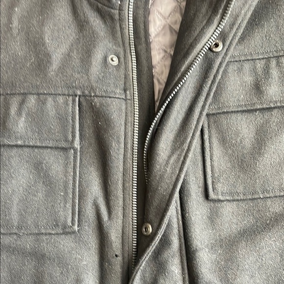 Calvin Klein Black Military Field Jacket - Picture 3 of 5